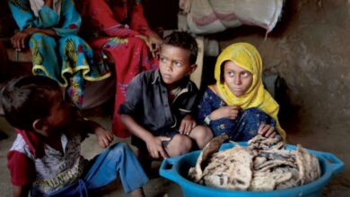 Photo of 400 ألف طفل يمني يواجهون المجاعة